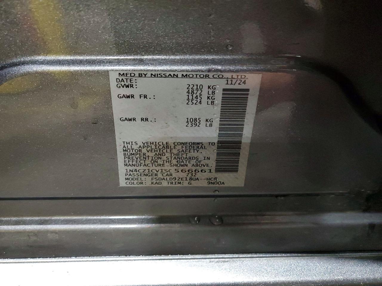 Nissan LEAF Sv Plus