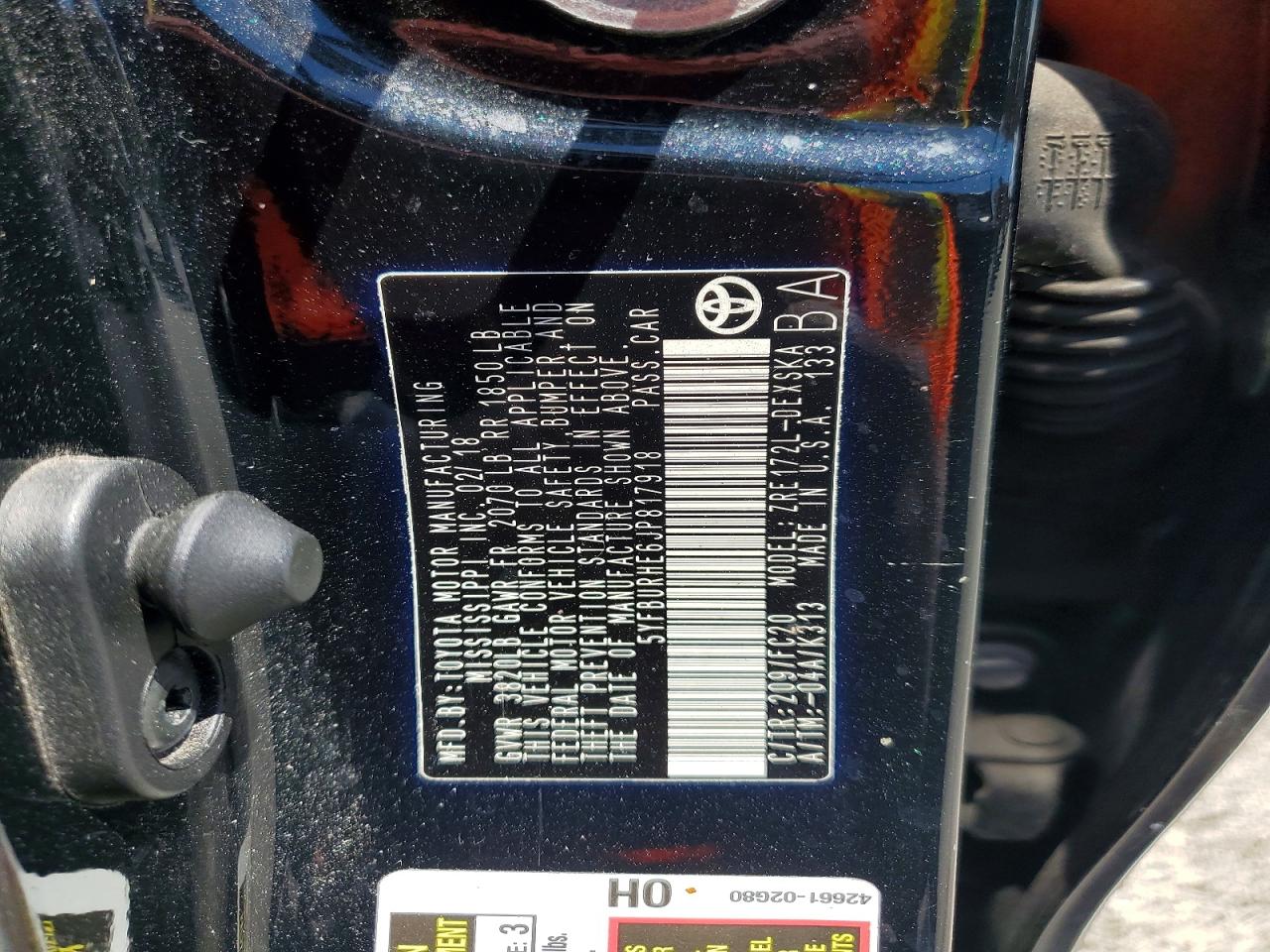 Toyota Corolla Se