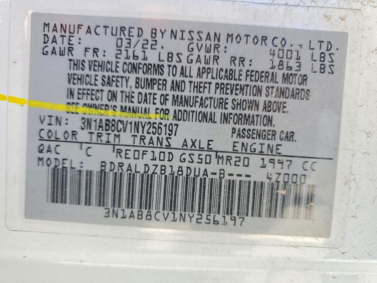 Nissan Sentra Sv