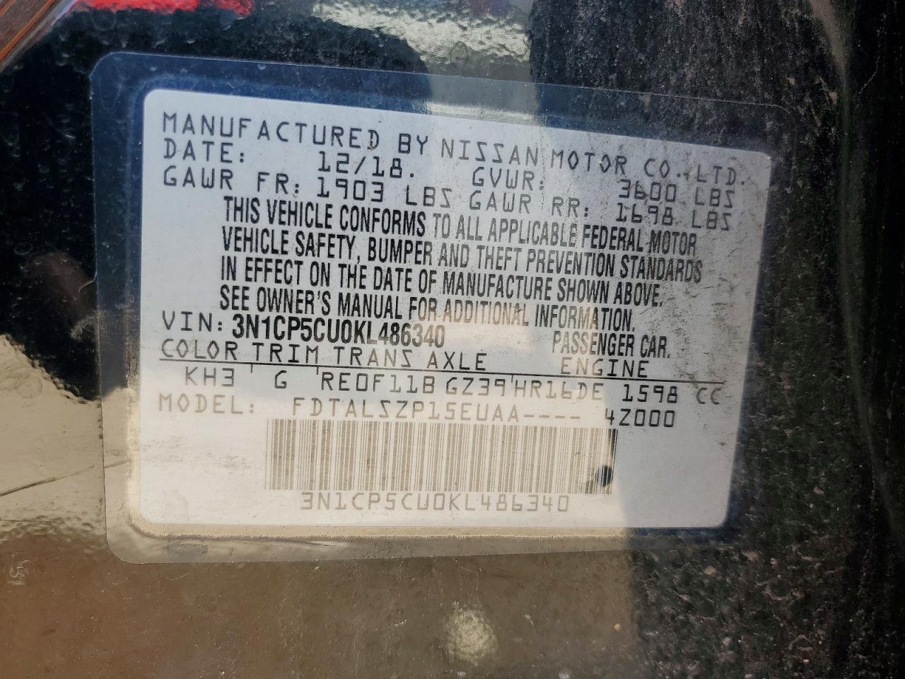 Nissan Kicks Sv