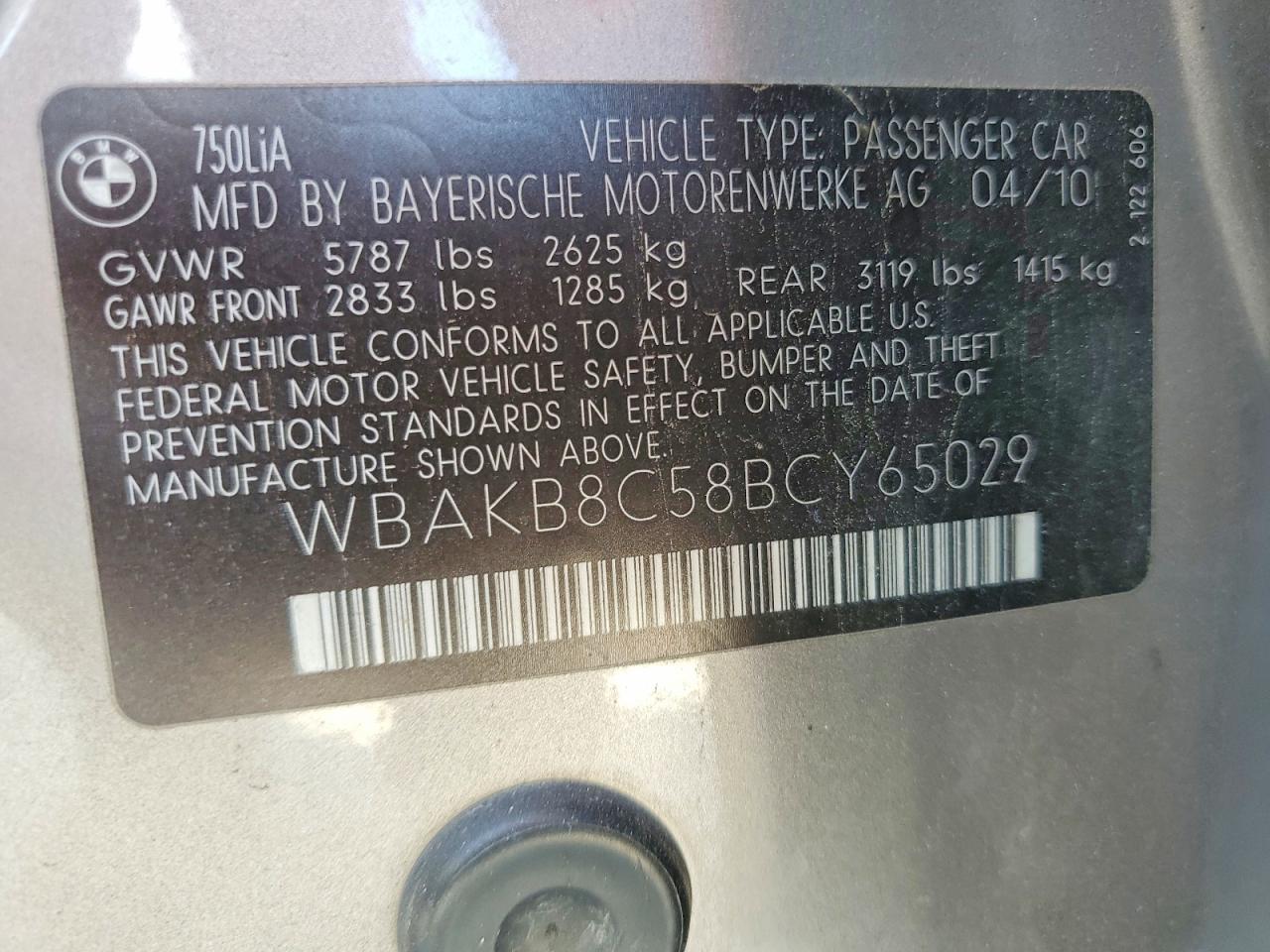 BMW 7 Series Li