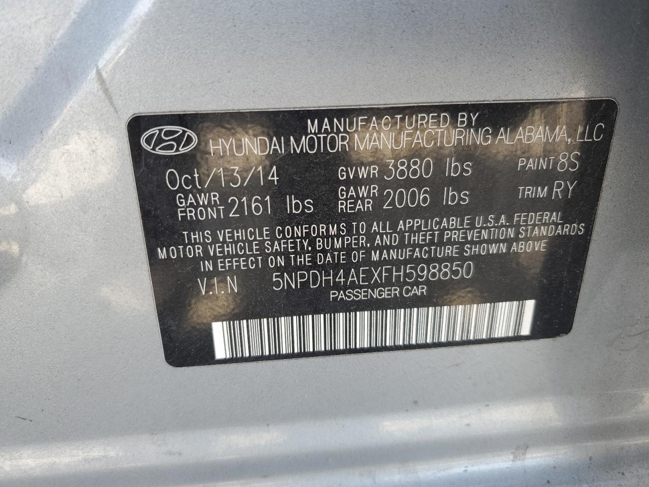 Hyundai ELANTRA Se
