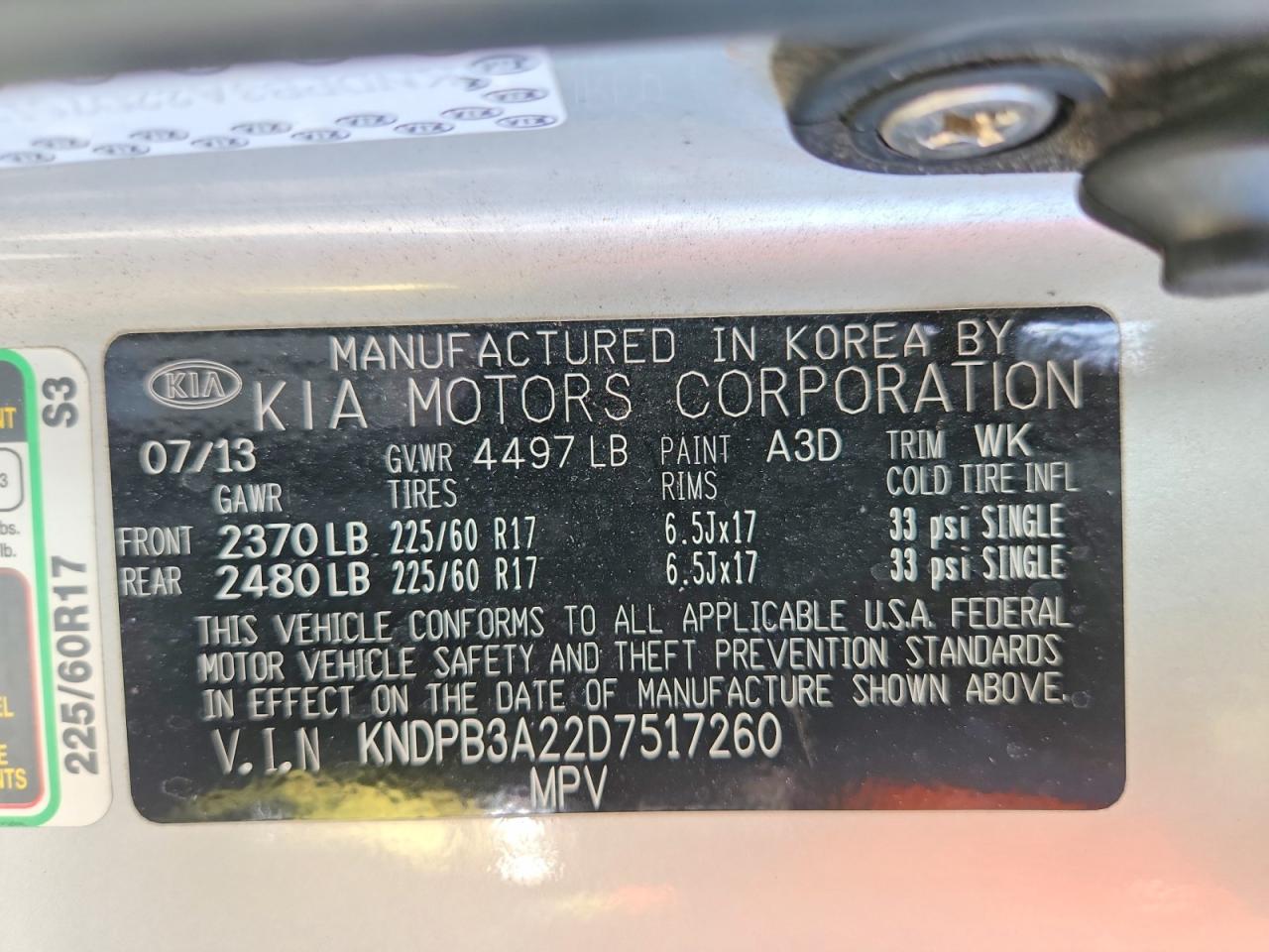 Kia Sportage Lx