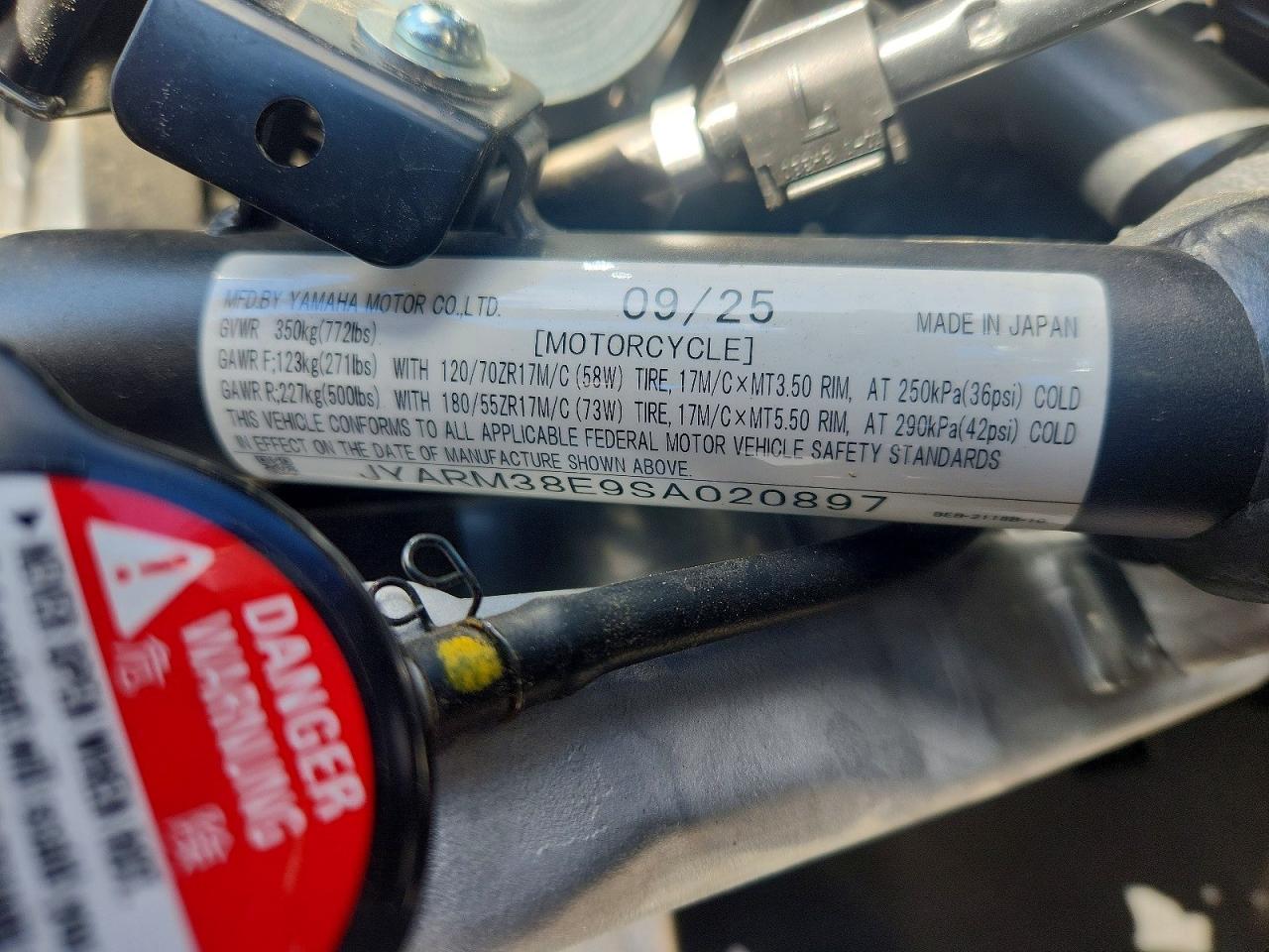 Yamaha Yzfr7