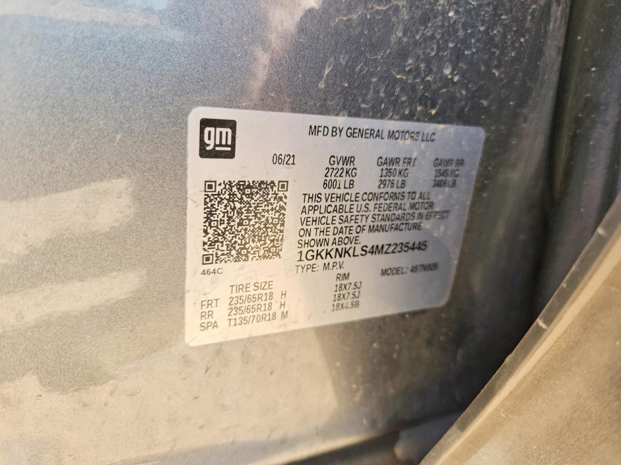 GMC Acadia Sle