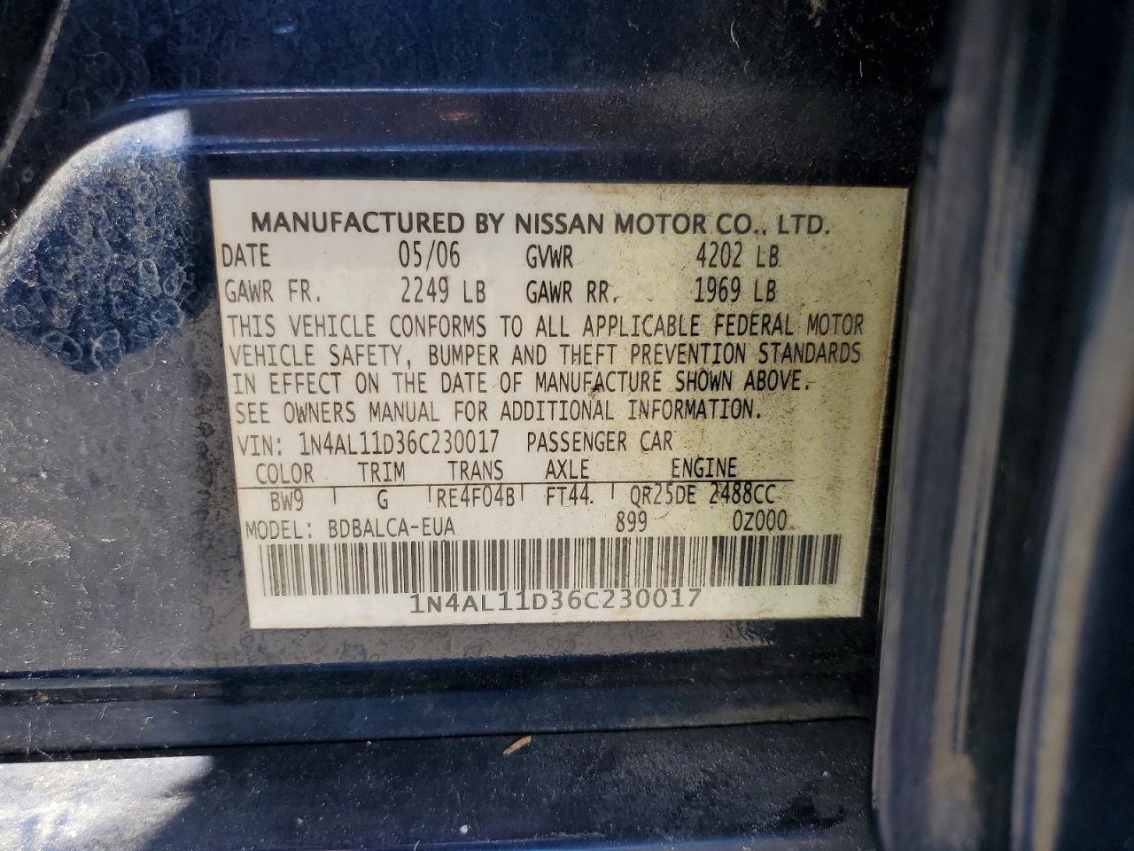 Nissan Altima 2.5