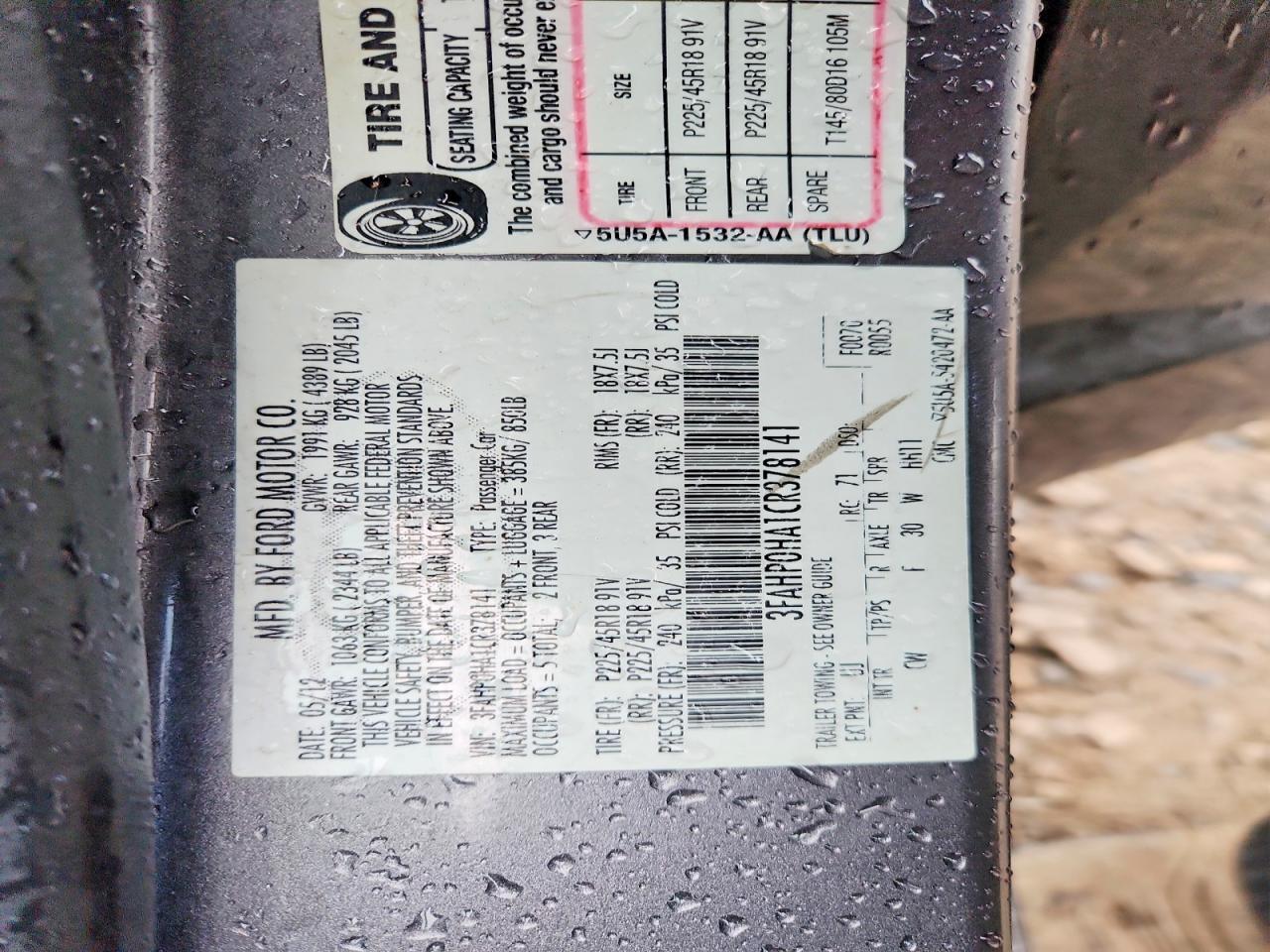 Ford Fusion Se