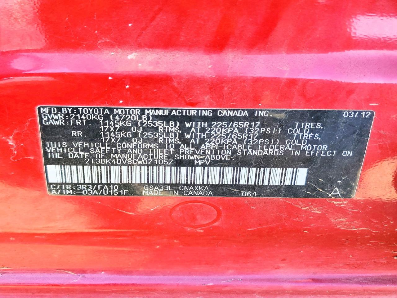 Toyota RAV4 Base