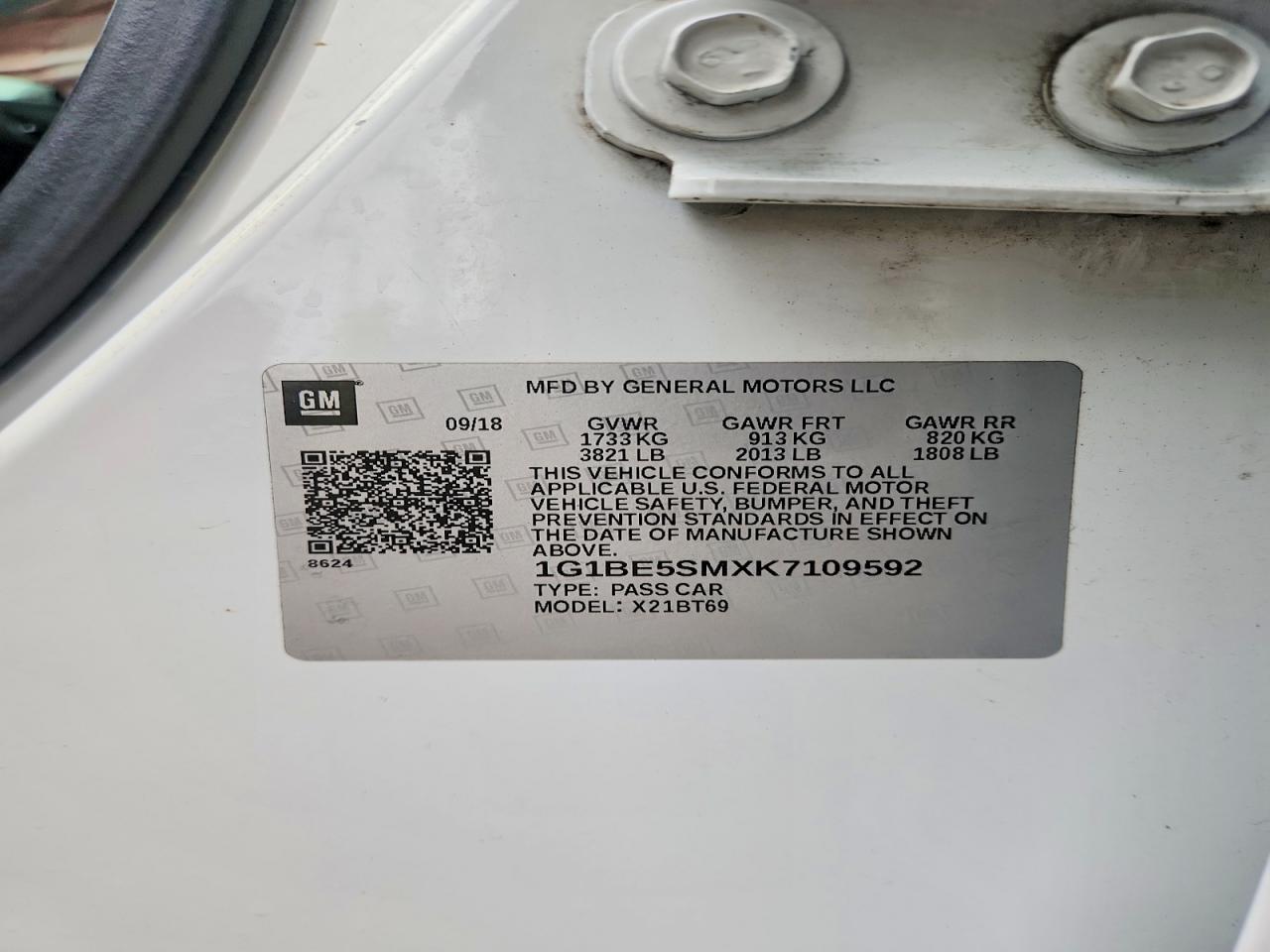 Chevrolet Cruze Lt