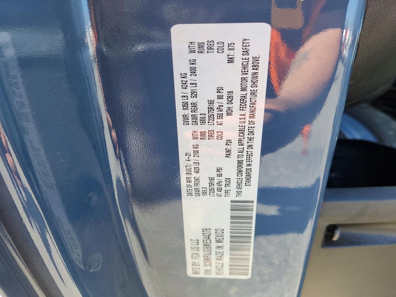 Ram Promaster 3500 High