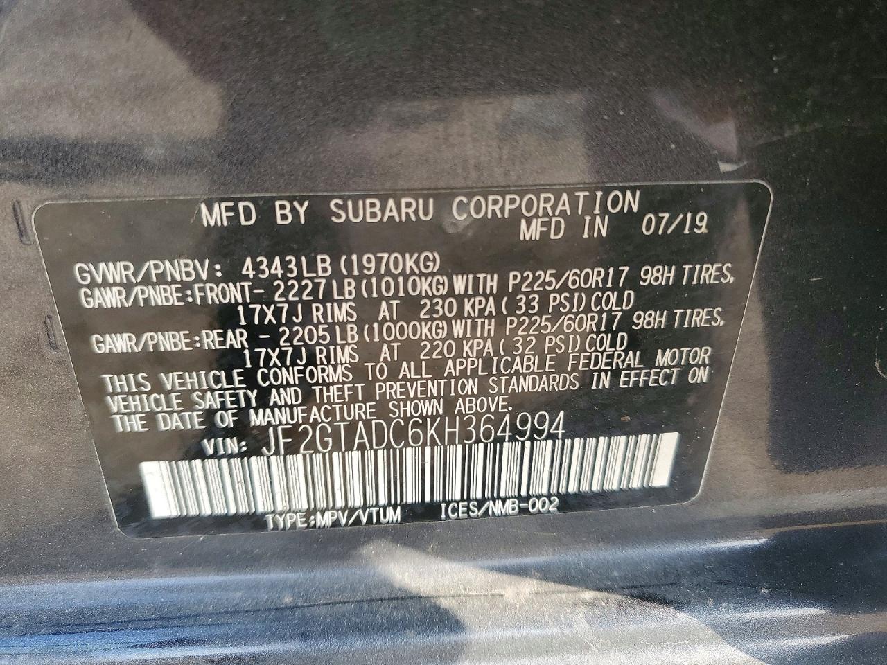 Subaru Crosstrek Premium