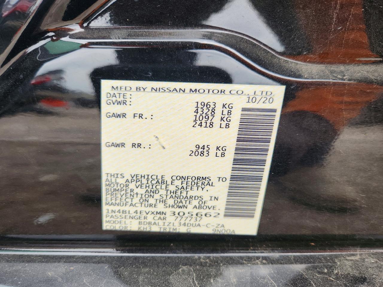 Nissan Altima Sl