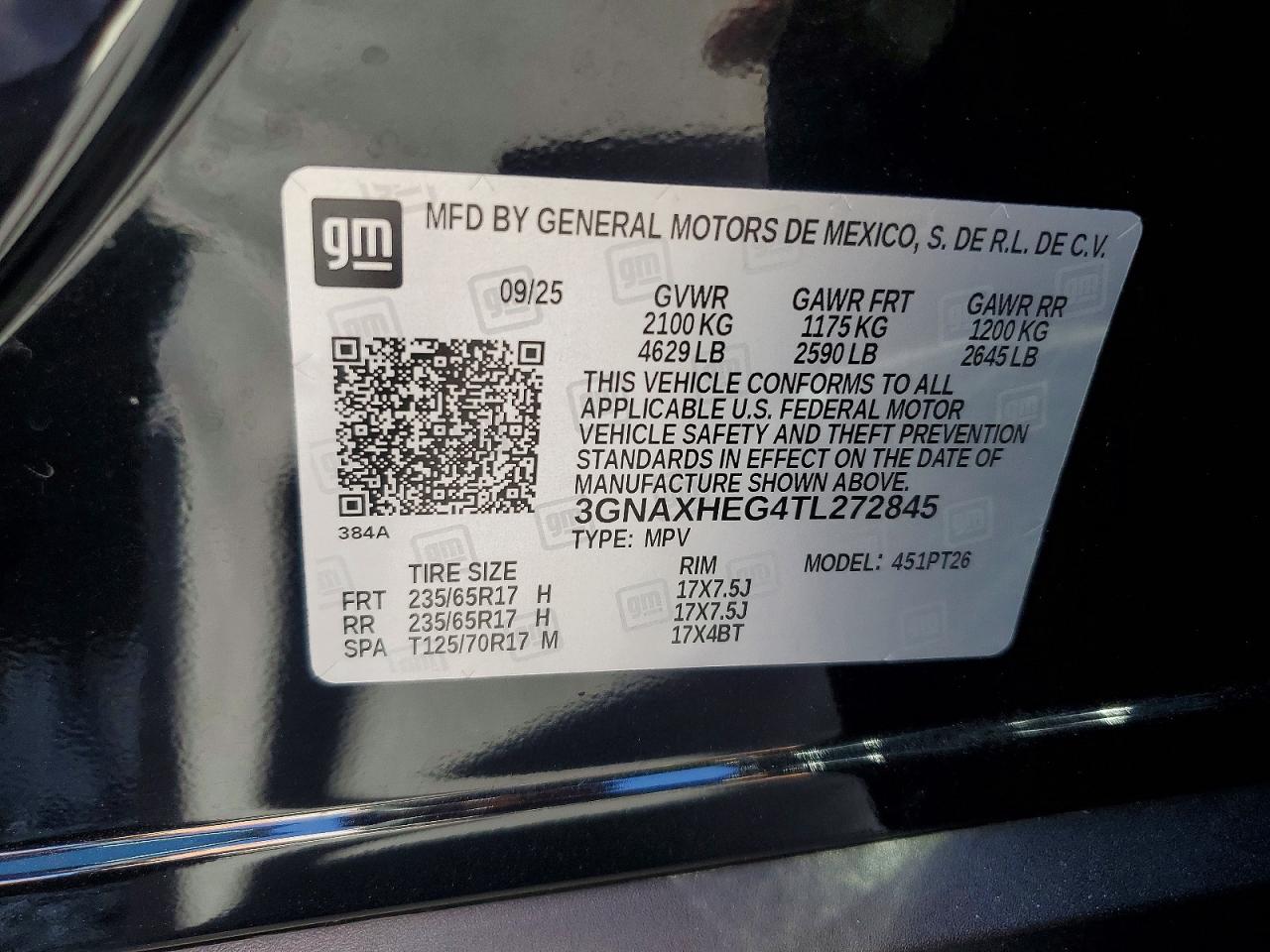 Chevrolet Equinox Lt
