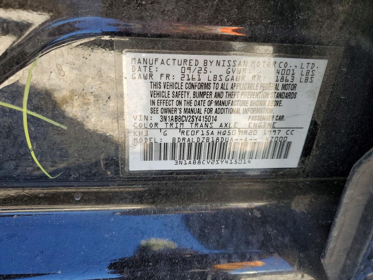 Nissan Sentra Sv