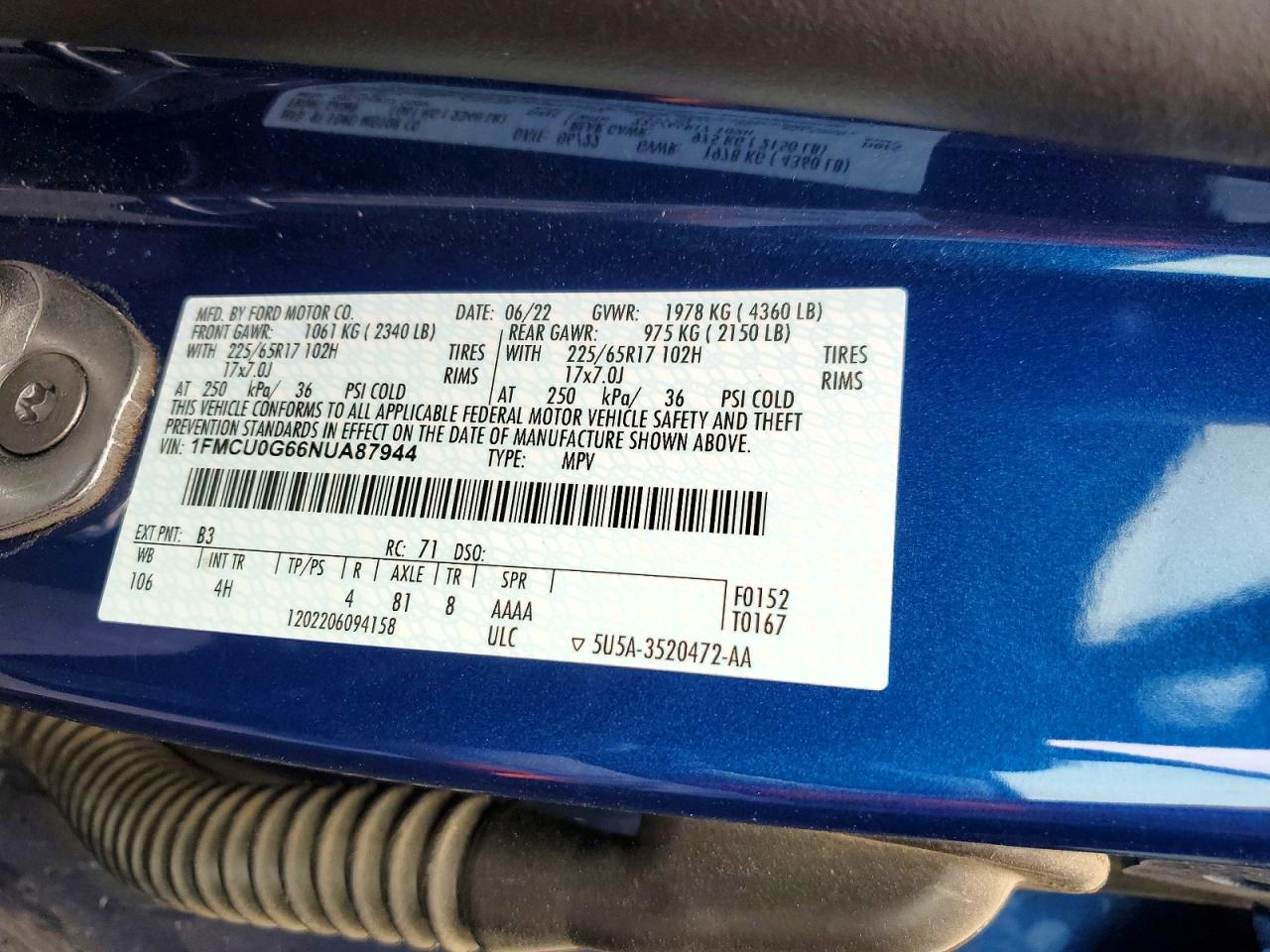 Ford Escape Se