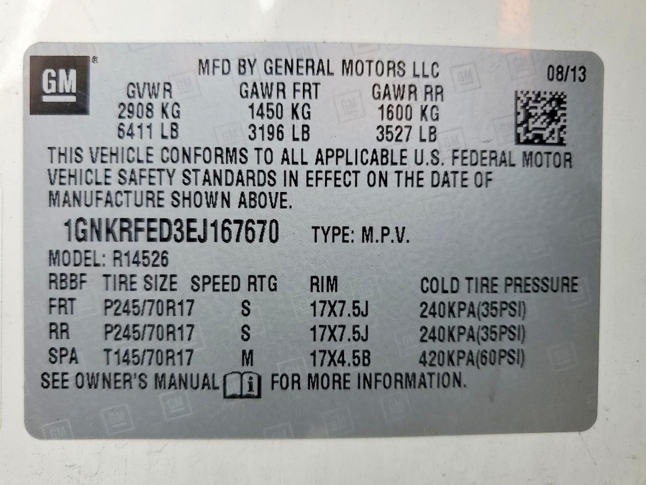 Chevrolet Traverse Ls