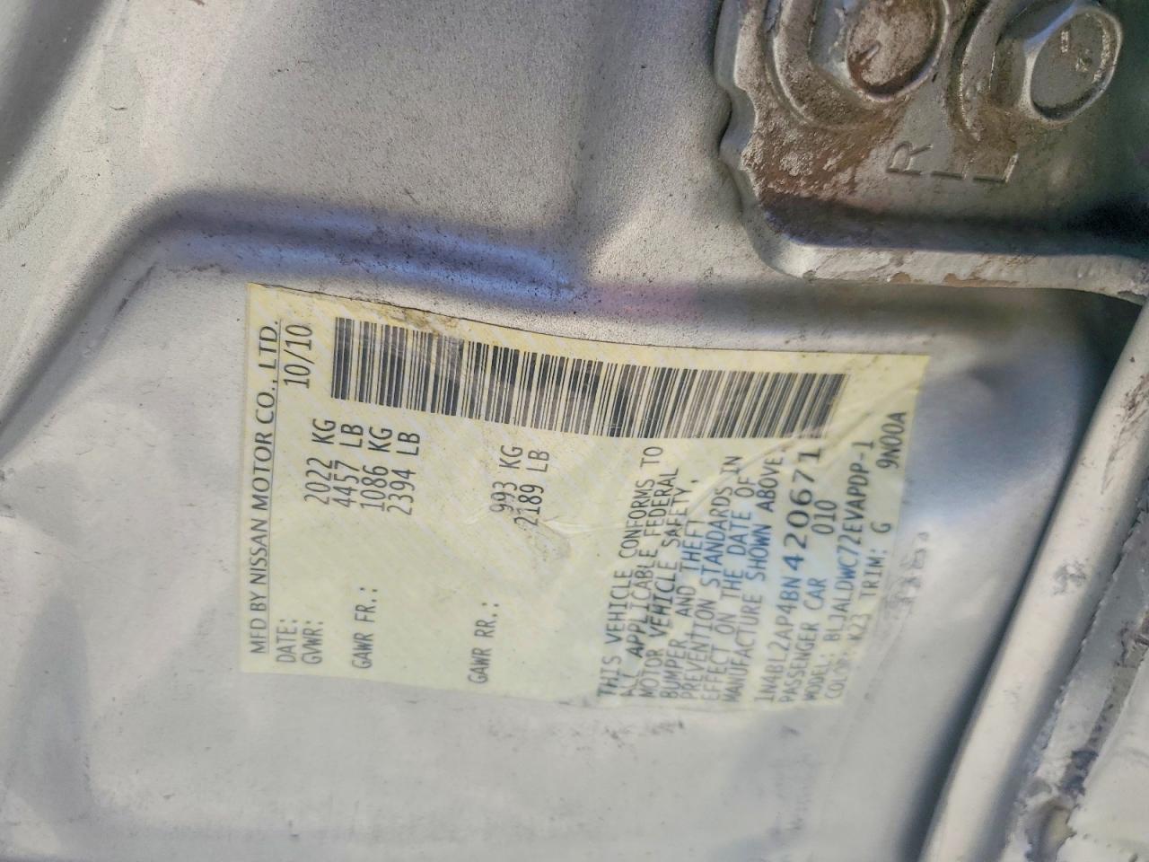 Nissan Altima Sr