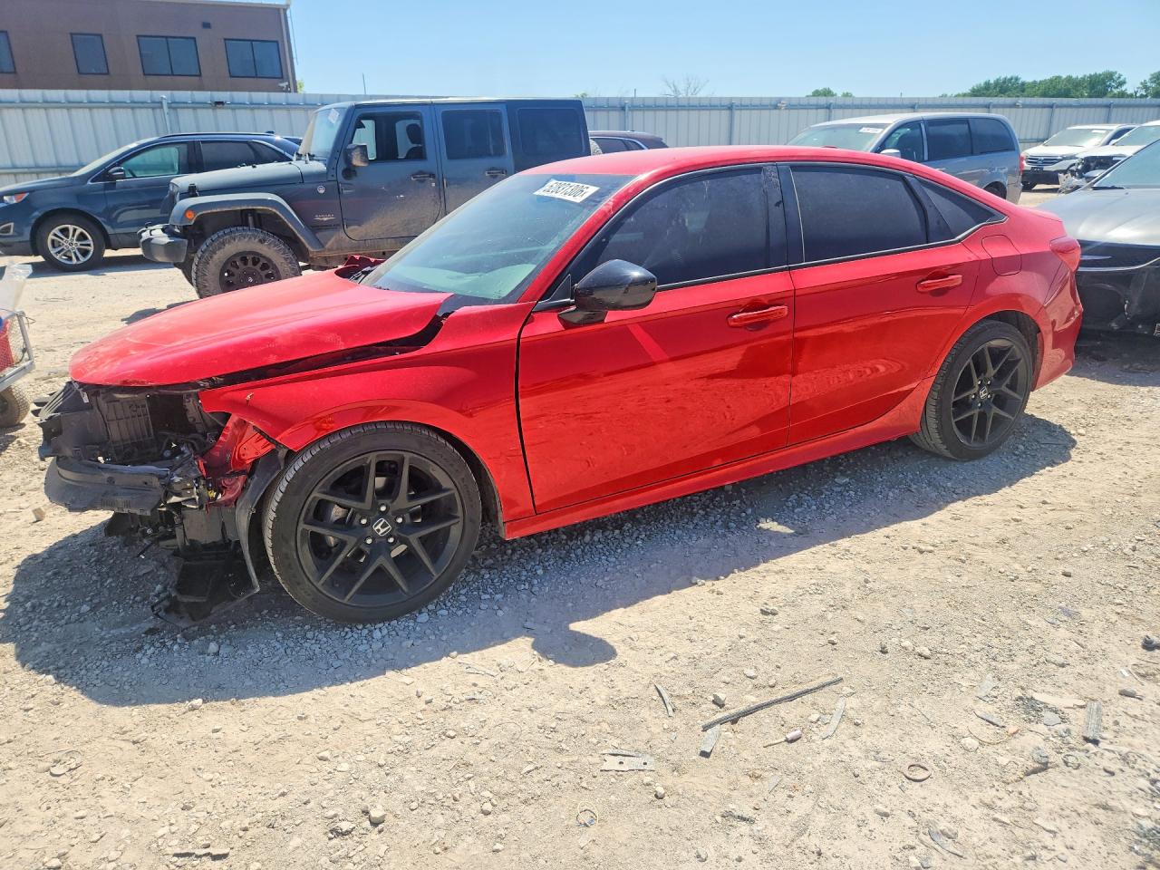 Salvage Honda Civic Image