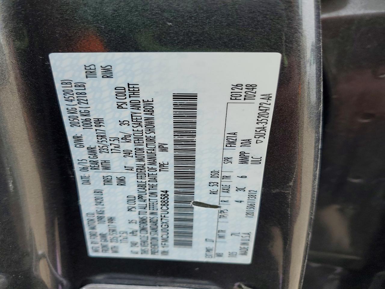 Ford Escape Se