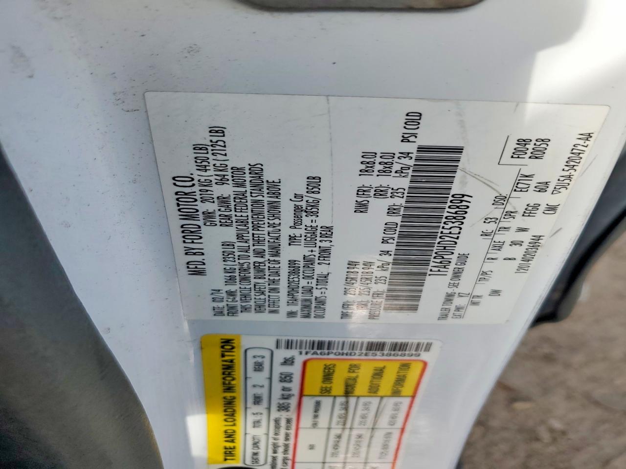 Ford Fusion Se