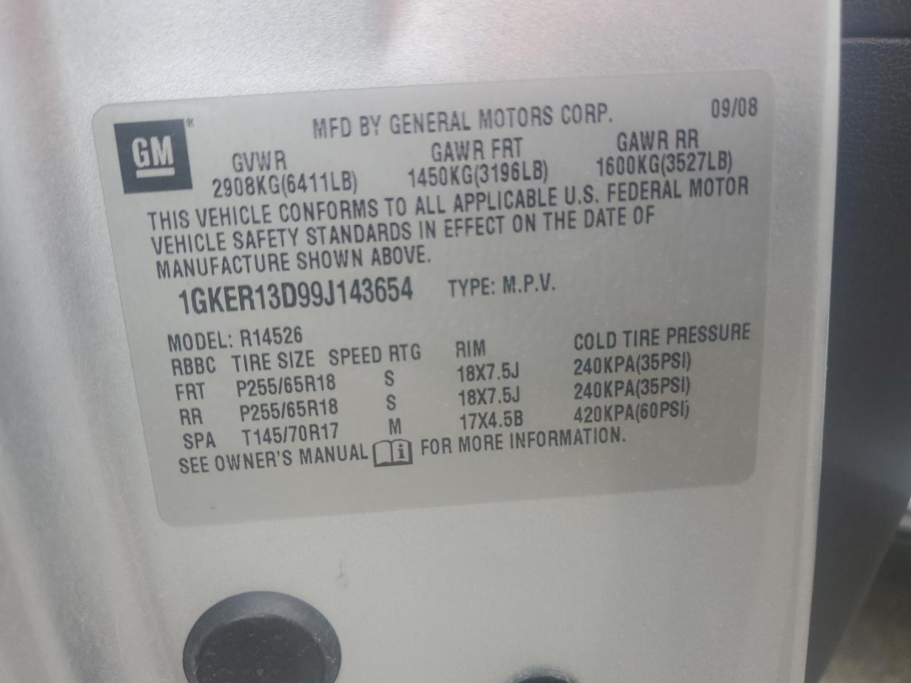 GMC Acadia Sle