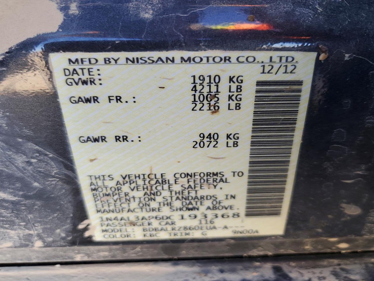 Nissan Altima 2.5