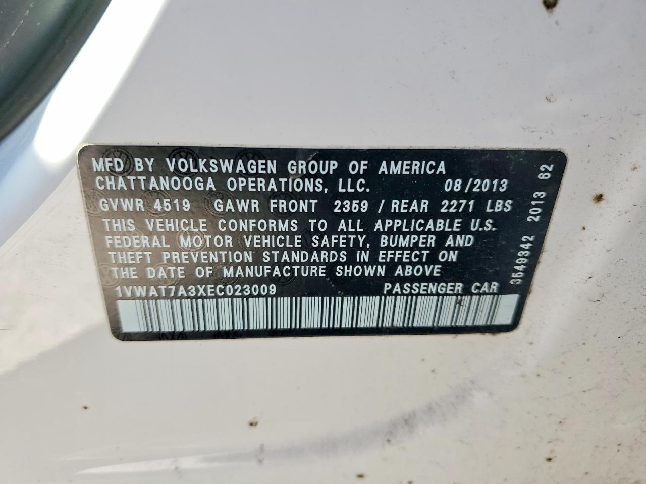 Volkswagen Passat S