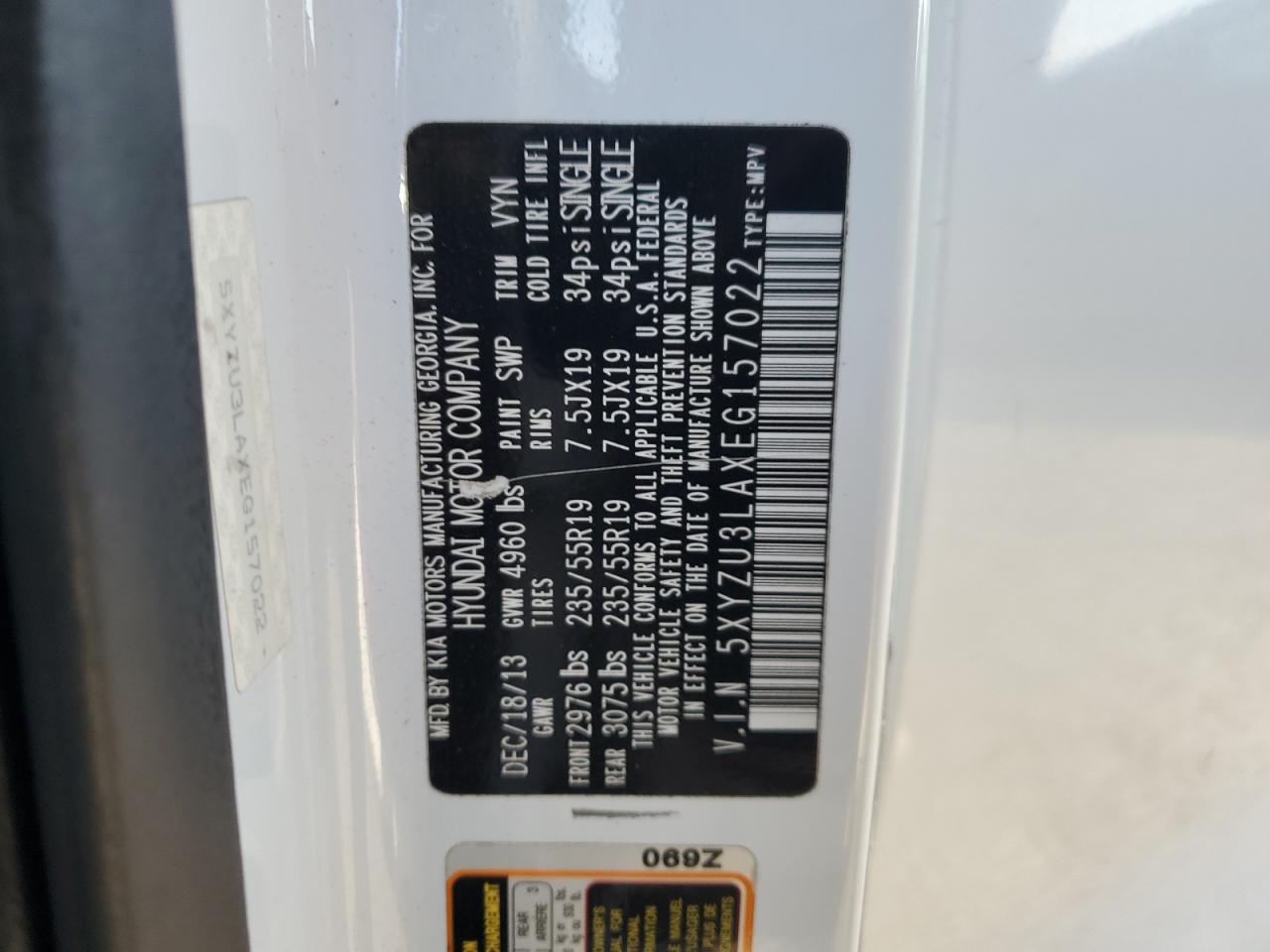 Hyundai SANTA FE 2.0t