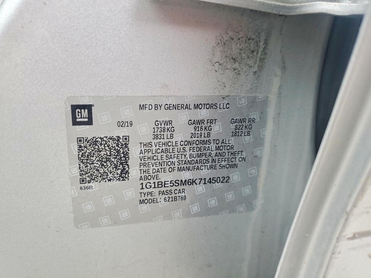 Chevrolet Cruze Lt