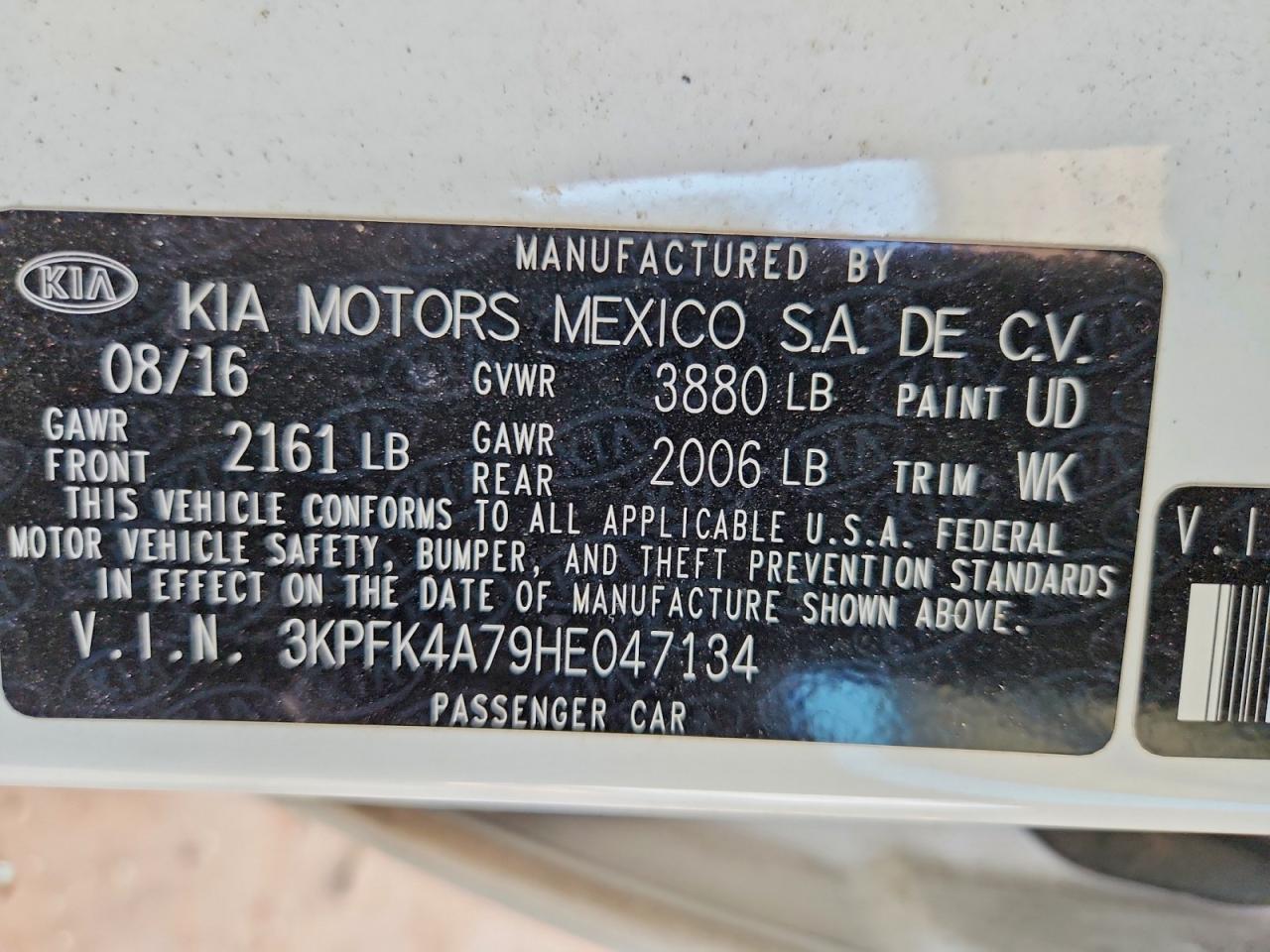 Kia Forte Lx