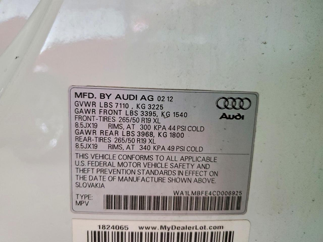 Audi Q7 Premium Plus