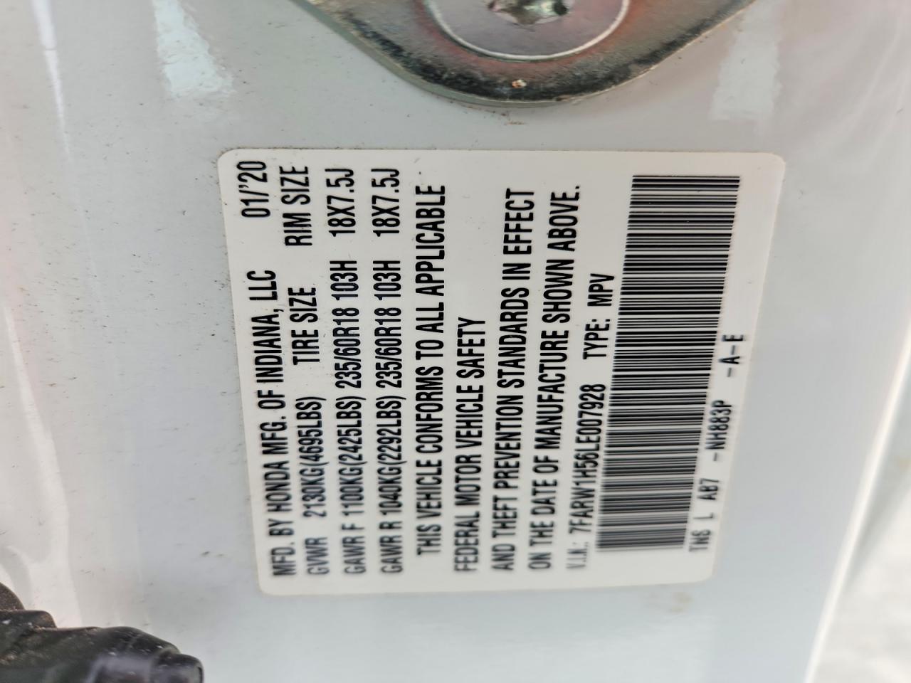 Honda Crv Ex