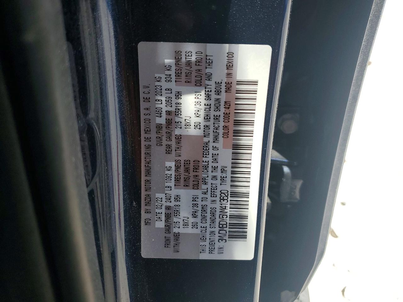 Mazda Cx Premium