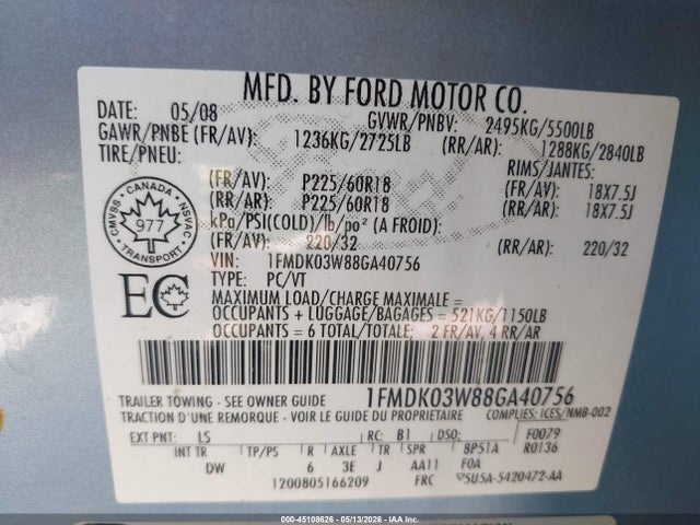 Ford Taurus X Limited