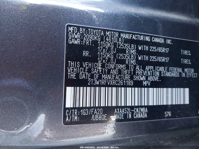 Toyota RAV4 Xle
