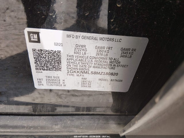 GMC Acadia Fwd Slt