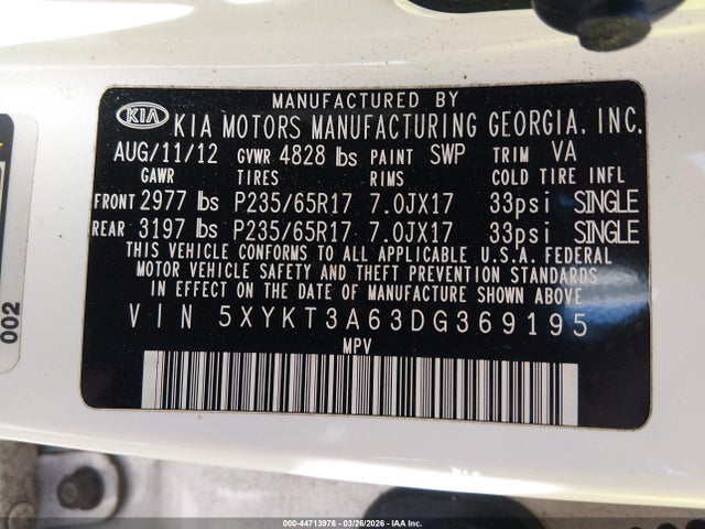 Kia Sorento Lx
