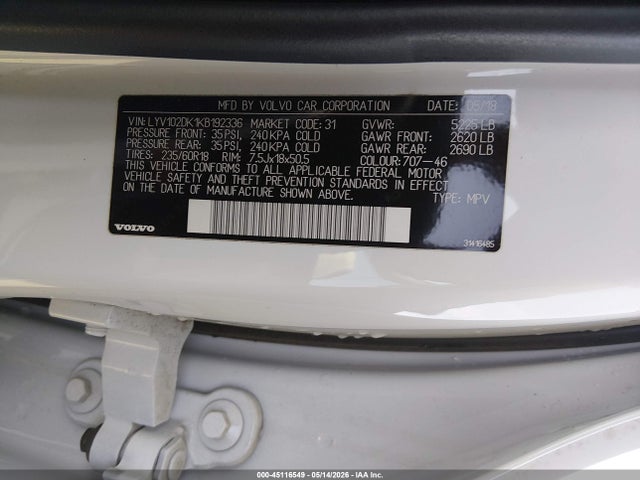 Volvo XC60 T5 Momentum