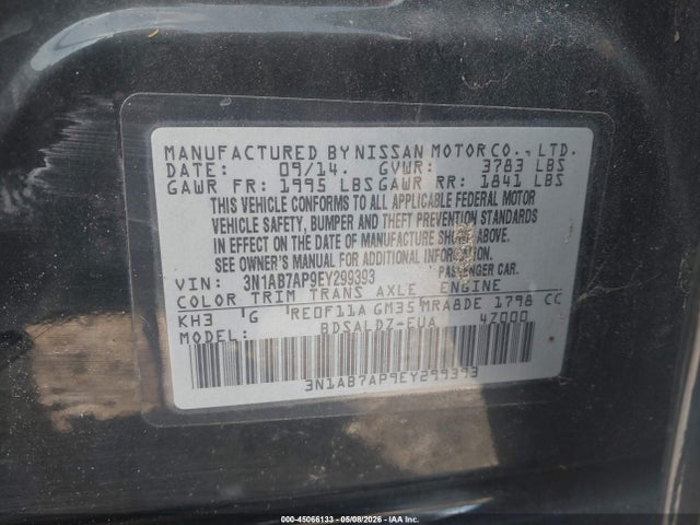 Nissan Sentra Sv