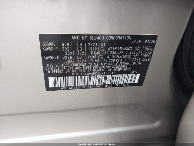 Subaru Ascent Limited