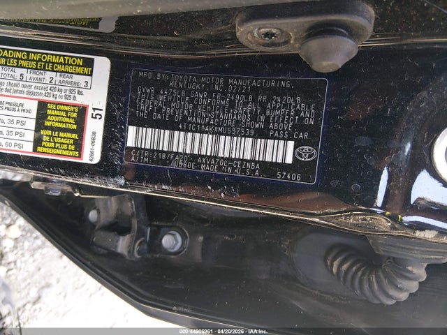 Toyota Camry Le