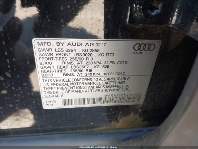 Audi Q7 2.0t Premium