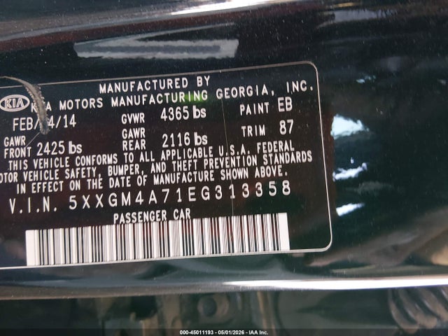 Kia Optima Lx