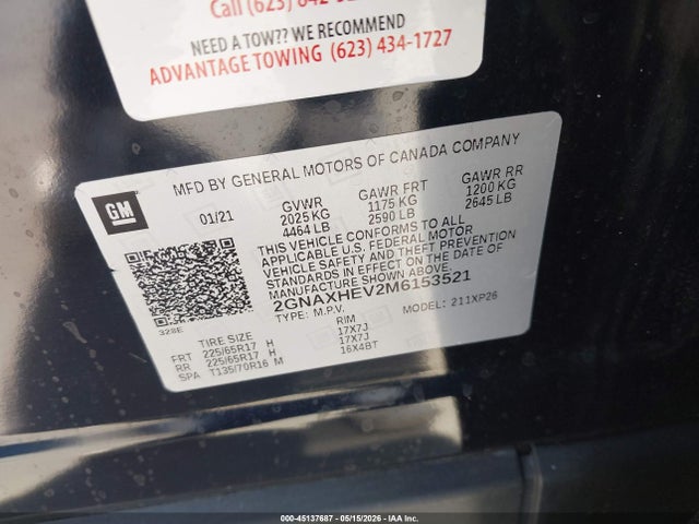 Chevrolet Equinox Fwd Ls