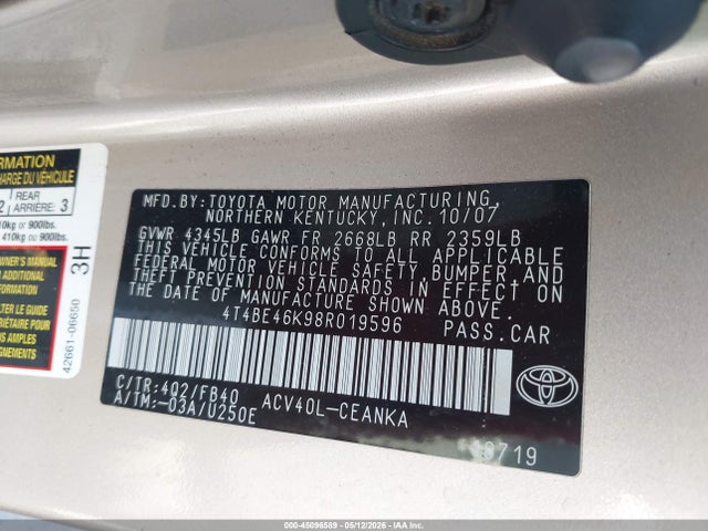 Toyota Camry Le