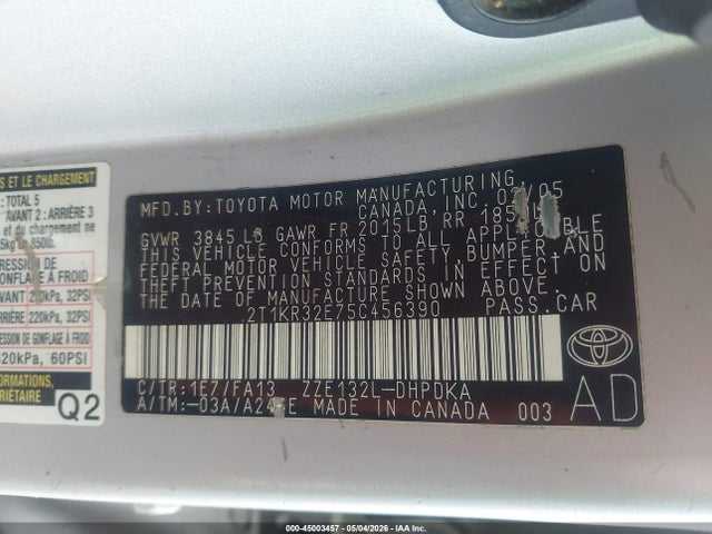 Toyota Matrix Xr