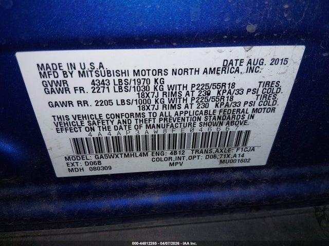 Mitsubishi Outlander Es