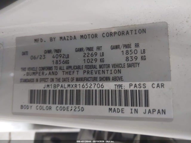 Mazda Mazda3 2.5 S Preferred