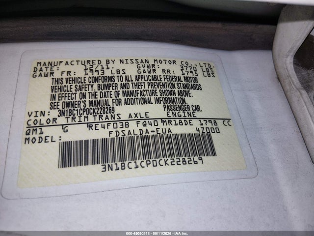 Nissan Versa 1.8 S