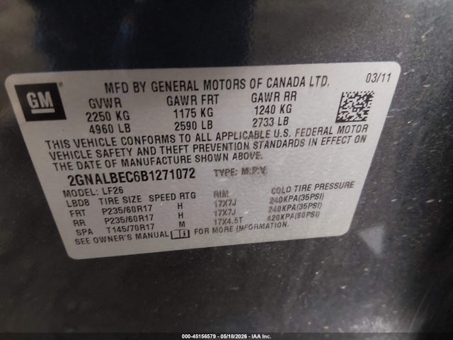 Chevrolet Equinox Ls
